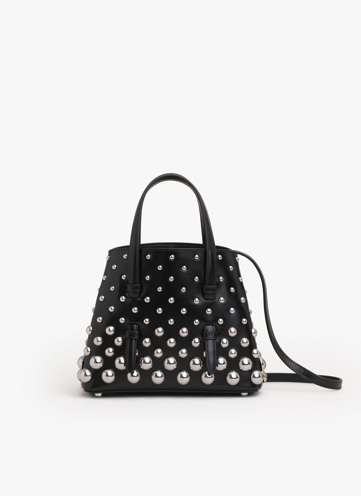 MINA 20 BAG IN NAPPA LEATHER ALAÏA BLACK MINA 20 BAG IN NAPPA LEATHER